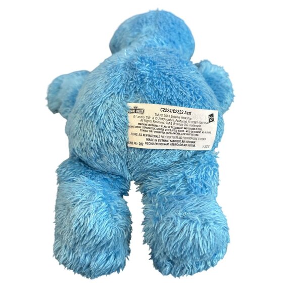 Sesame Street Elmo & Cookie Monster Plush Lot 10" Elmo Vintage & 2013 Hasbro Coo - Picture 3 of 5